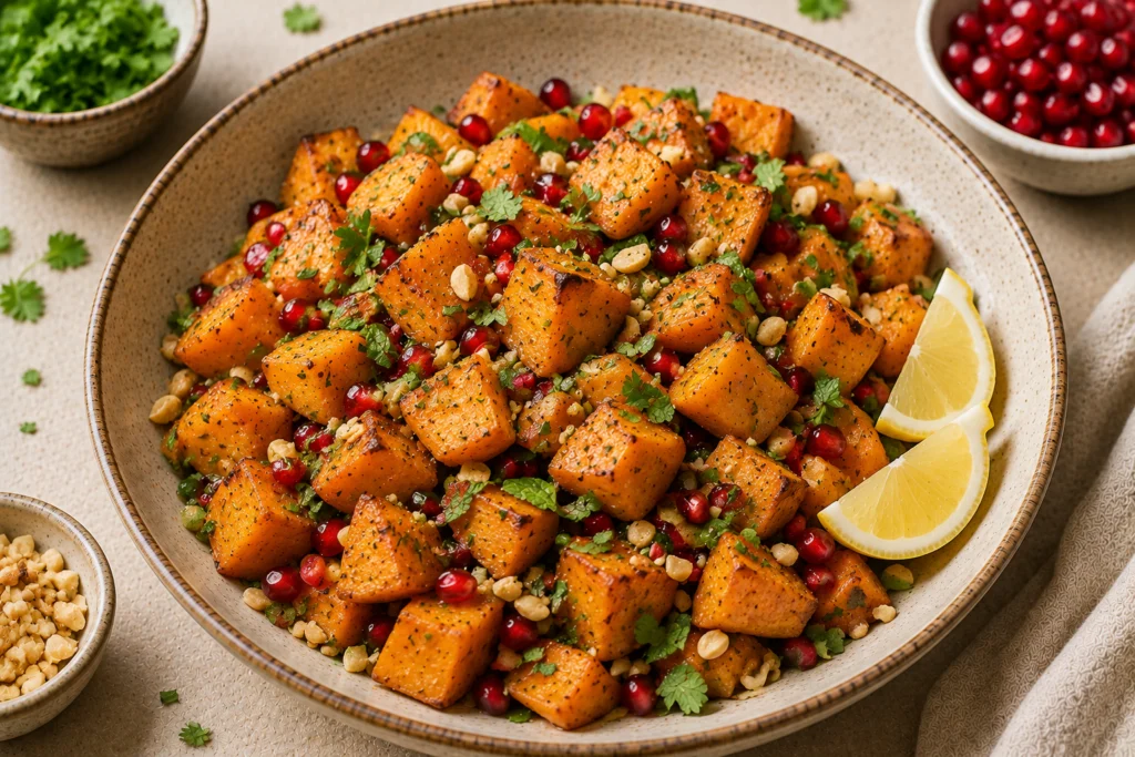 Sweet Potato Chaat
