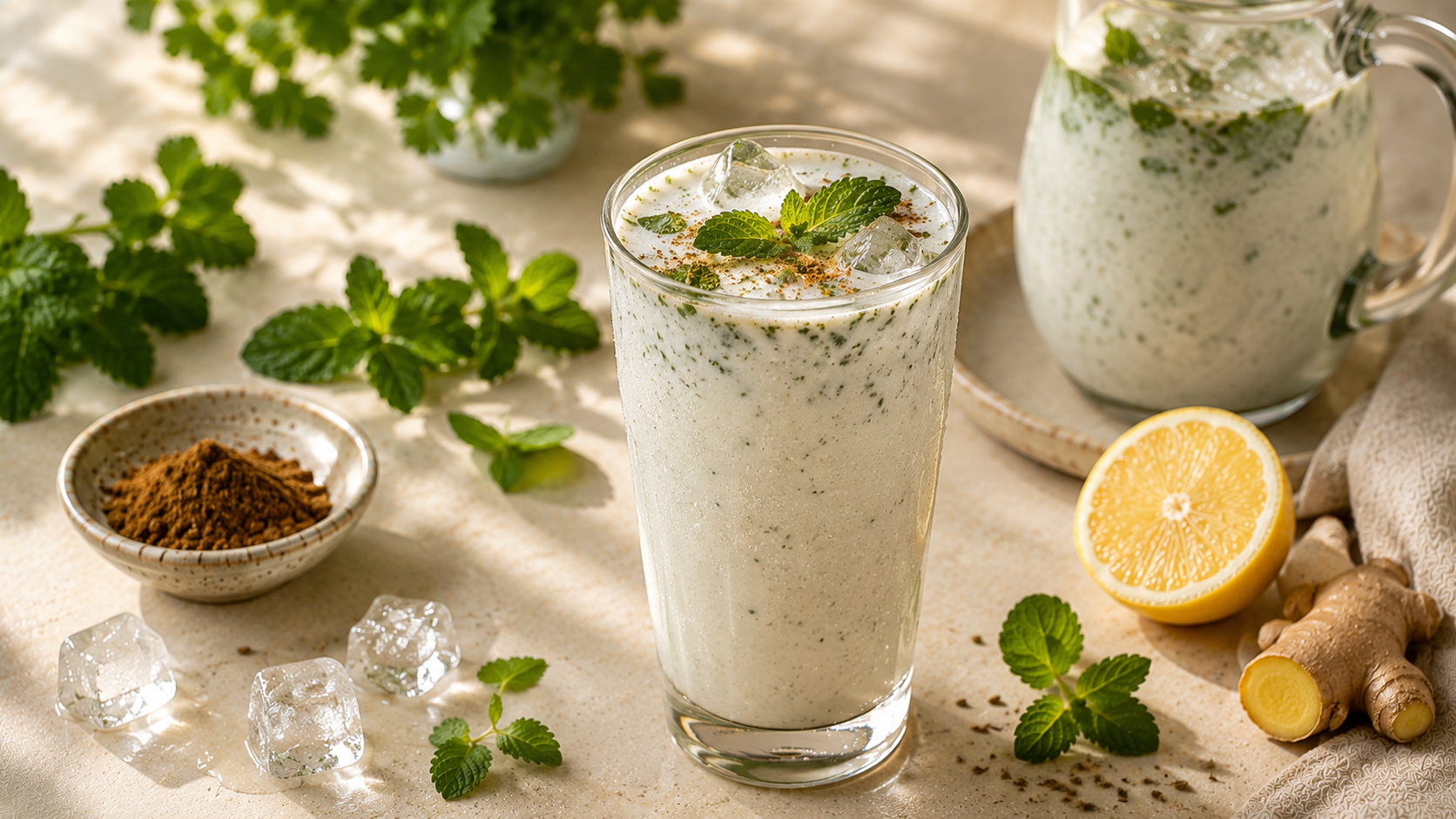 Masala Buttermilk (Chaas)