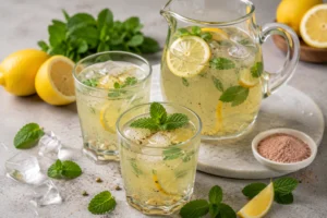 Mint Lemon Detox Drink