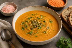 Sweet Potato & Lentil Soup
